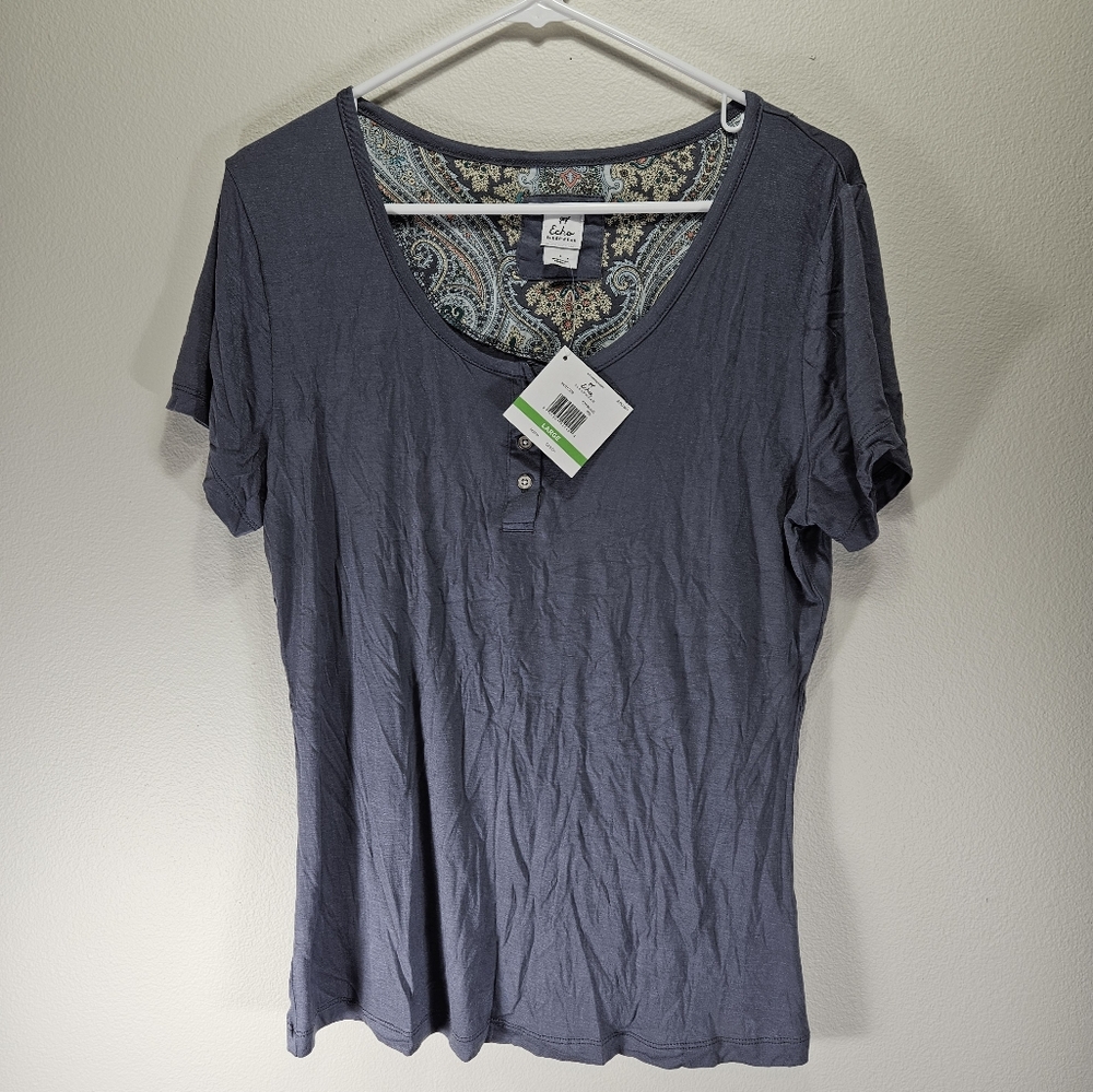 Echo Purple Sleepwear top